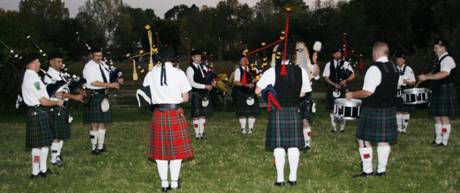 Celtic Brigade and Madison Pipes and Drums